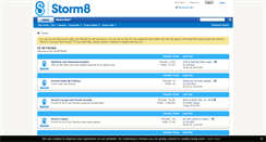 Desktop Screenshot of forums.storm8.com
